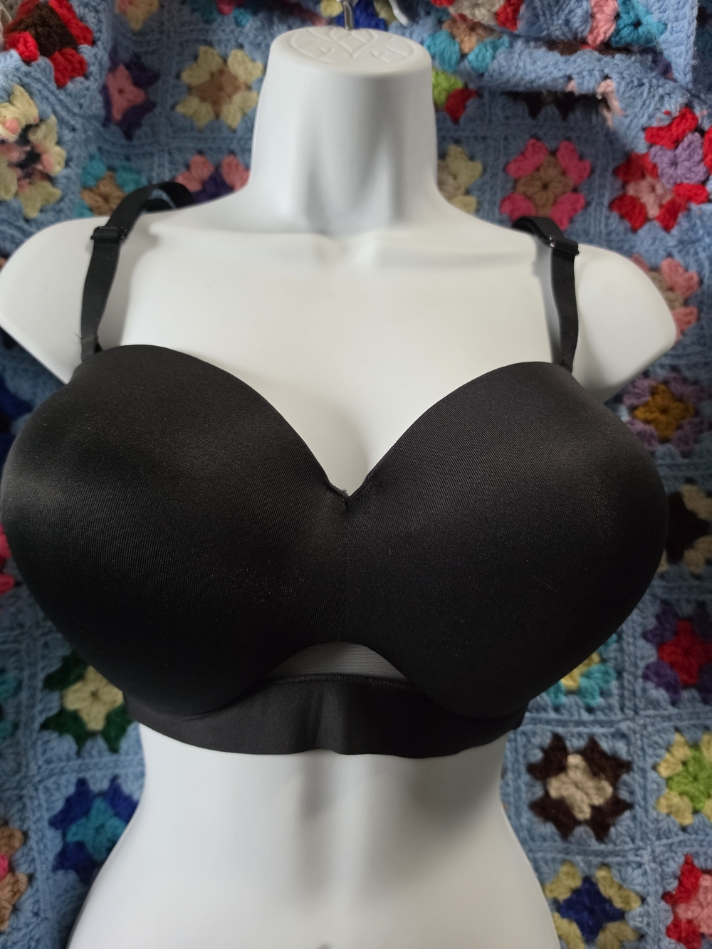 Cacique Black T-Shirt Bra  - 36F